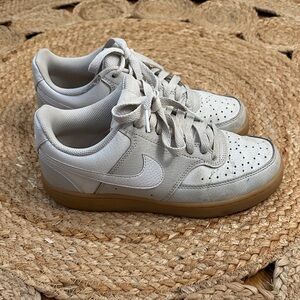 Nike Court Vision Low Gray Gum Sole Sneakers Women’s 7